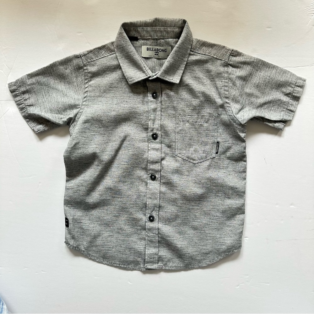 Billabong Drip Dry No Iron Button Up